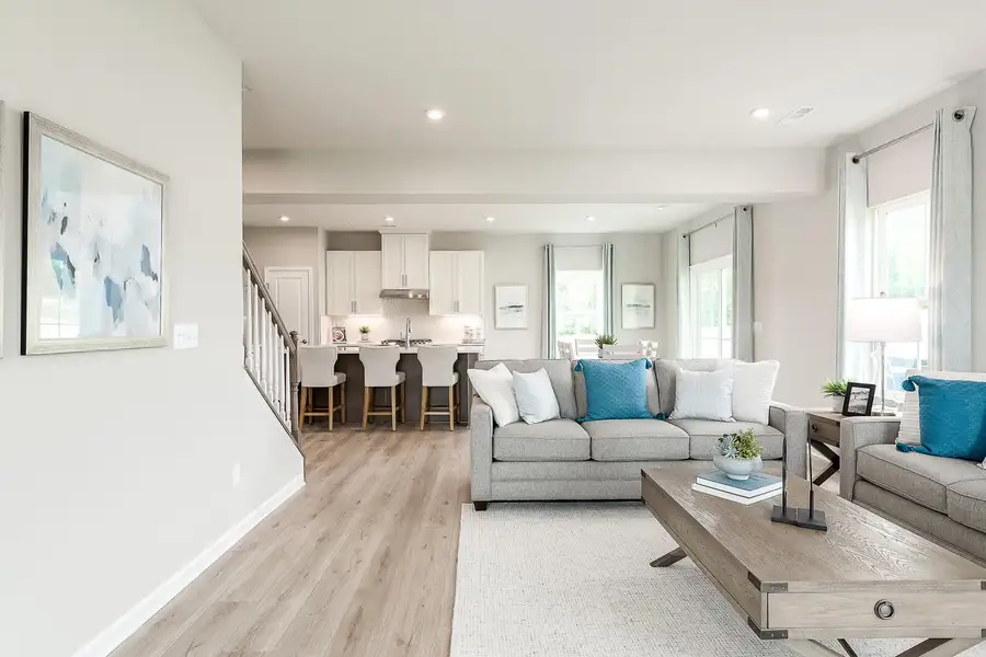 Furnished interior view inside a new home in , Huger (Image 5).
