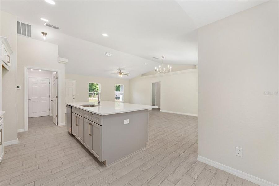 Furnished interior view inside a new home in , Ocala (Image 11).