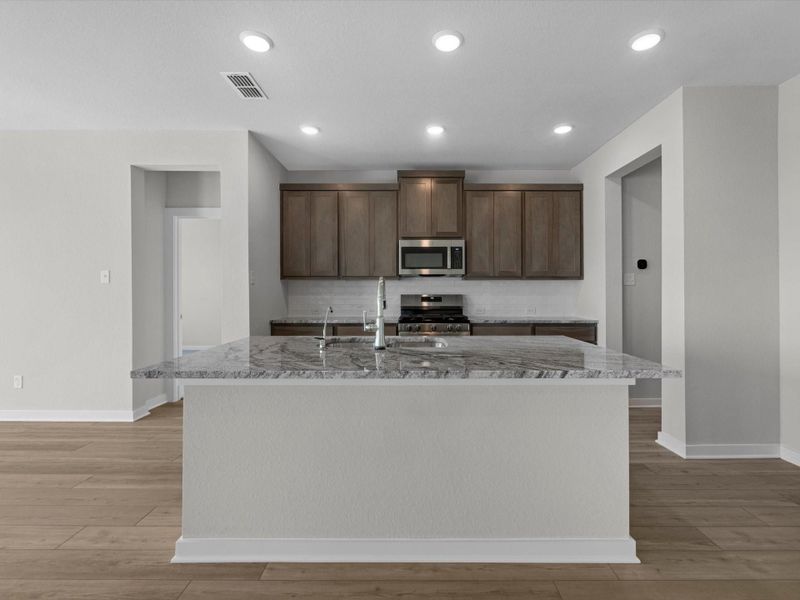 Furnished interior view inside a new home in Mason Woods, Cypress (Image 8).