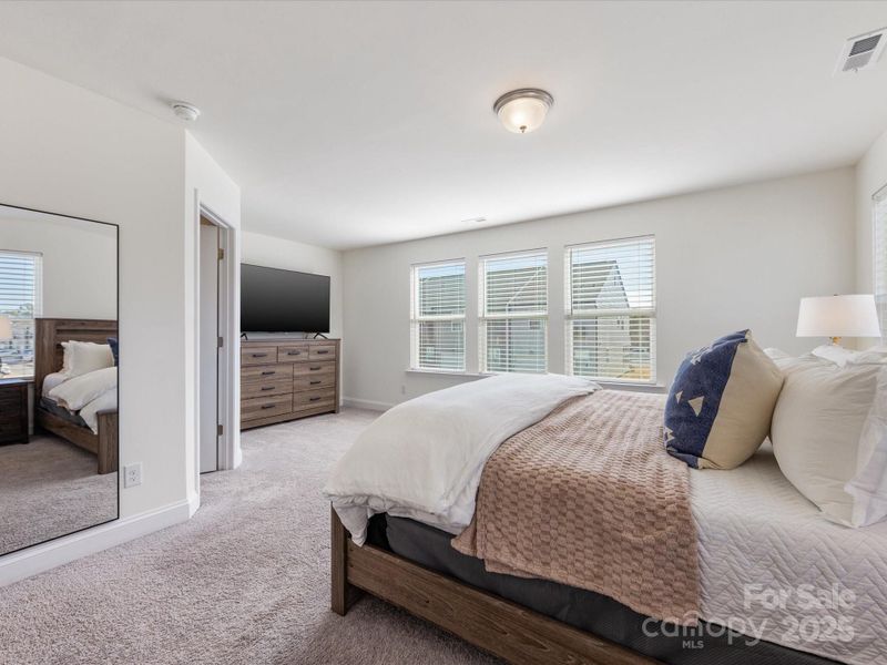 Furnished interior view inside a new home in Smith Farm, Belmont (Image 24).