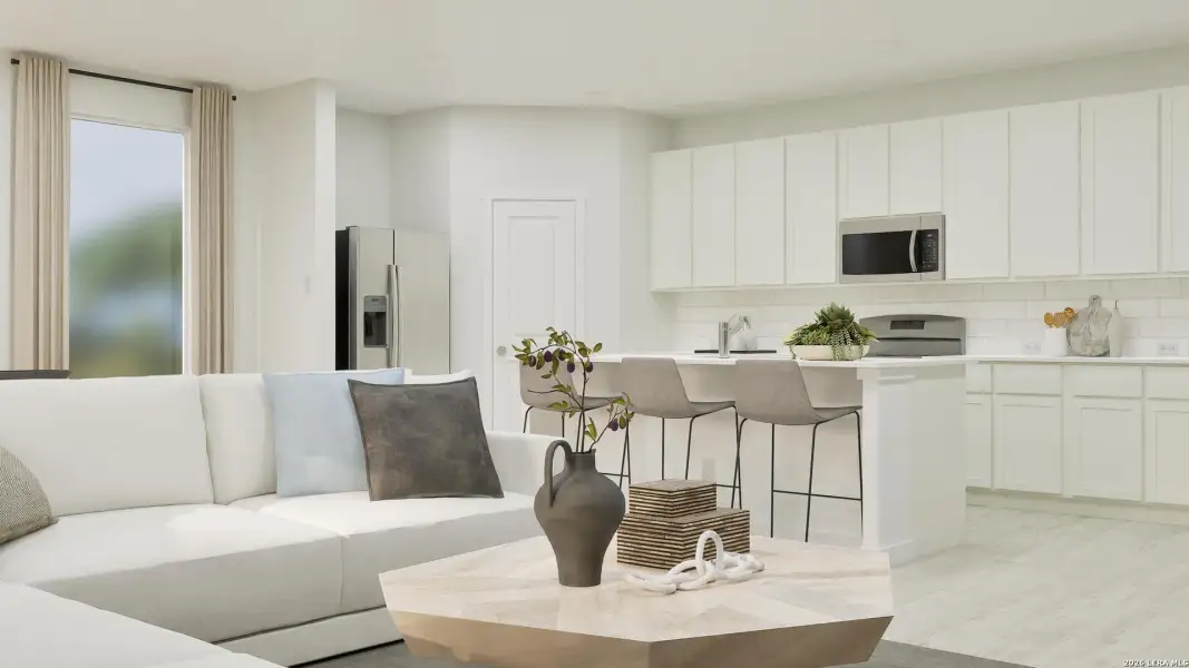 Furnished interior view inside a new home in Simmons Valley, Spring Branch (Image 5).