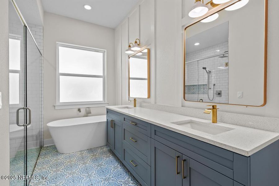 Furnished interior view inside a new home in , Yulee (Image 35). Furnished interior view inside a new home in , Yulee (Image 35).