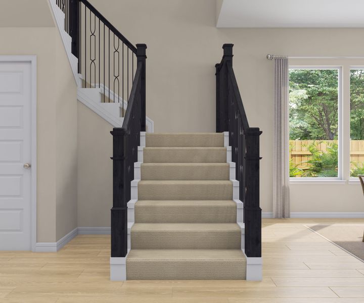 Furnished interior view inside a new home in Woodson’s Reserve, Spring (Image 7).