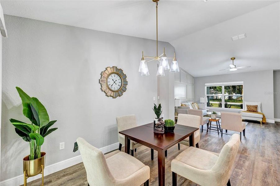 Furnished interior view inside a new home in , Ocala (Image 41).