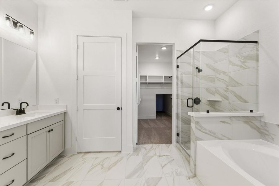 Furnished interior view inside a new home in Jordan Ranch, Katy (Image 11). Furnished interior view inside a new home in Jordan Ranch, Katy (Image 11).