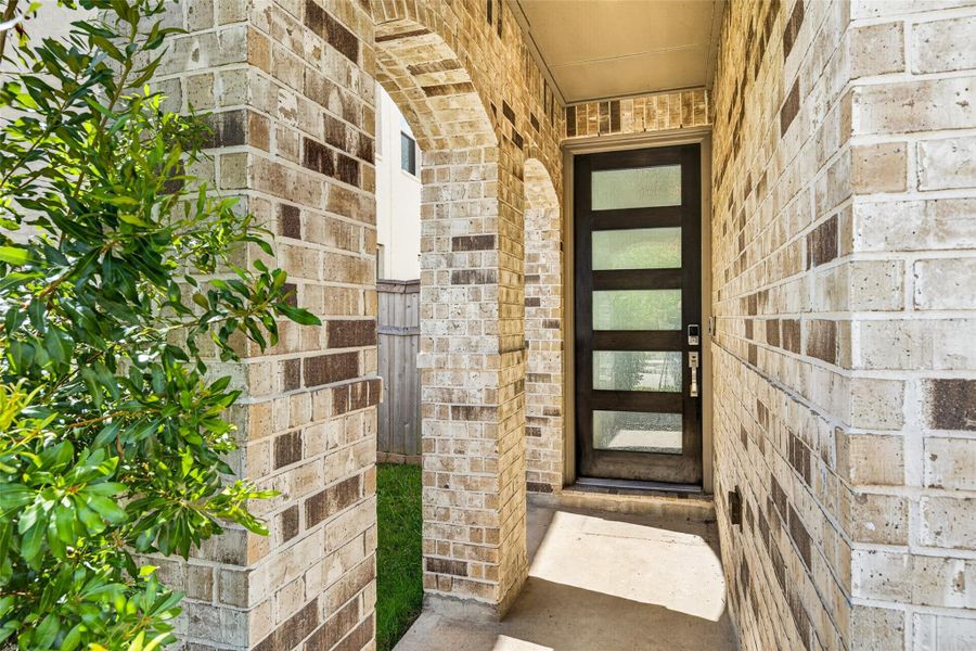 Exterior details and patio area of a home in Cross Creek Ranch: 40ft. lots, Fulshear (Image 22). Exterior details and patio area of a home in Cross Creek Ranch: 40ft. lots, Fulshear (Image 22).