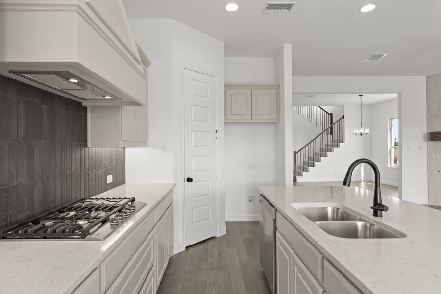 Furnished interior view inside a new home in River Ranch, Van Alstyne (Image 8).