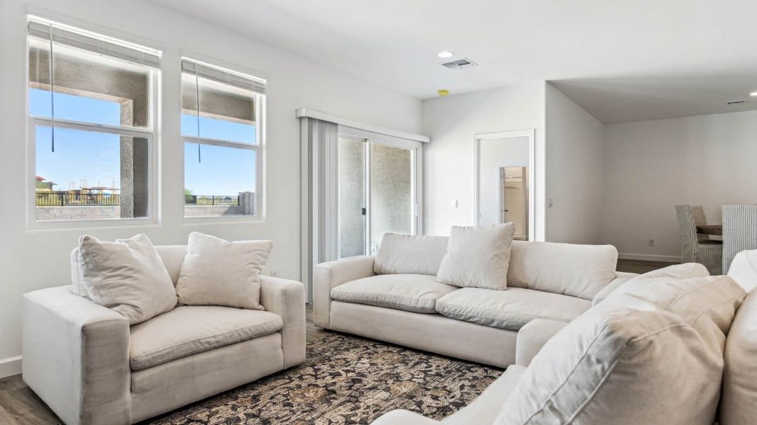 Furnished interior view inside a new home in Magma Ranch Vistas, Florence (Image 11).