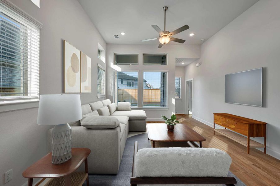 The Marshall - Family Room The Marshall - Family Room