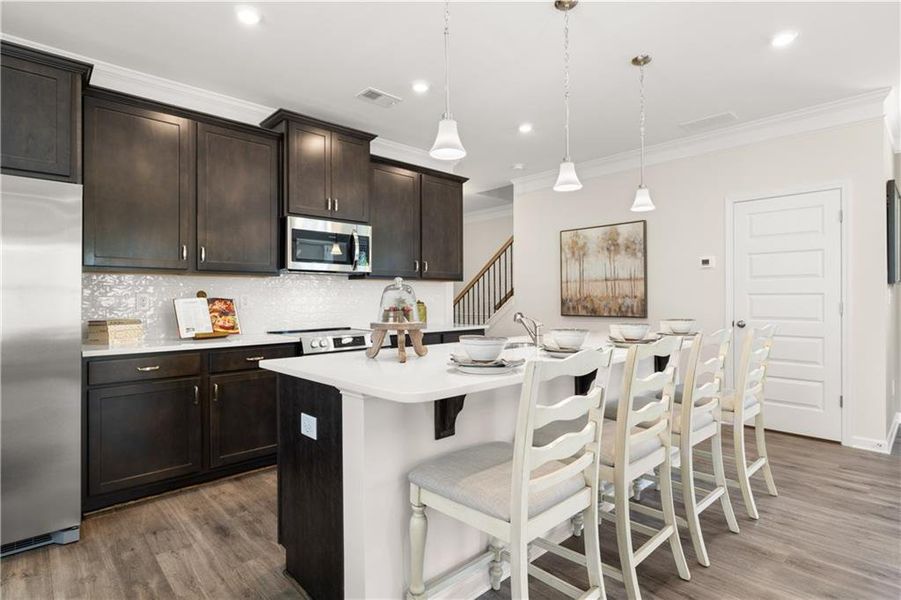 Furnished interior view inside a new home in Hillcrest Park, Ringgold (Image 13).