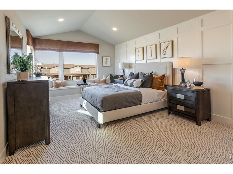 Furnished interior view inside a new home in , Timnath (Image 38).