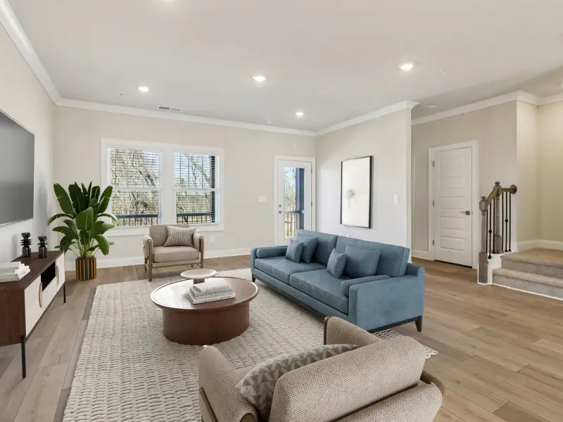 Furnished interior view inside a new home in Martin Springs - Highland Series, Lawrenceville (Image 3).