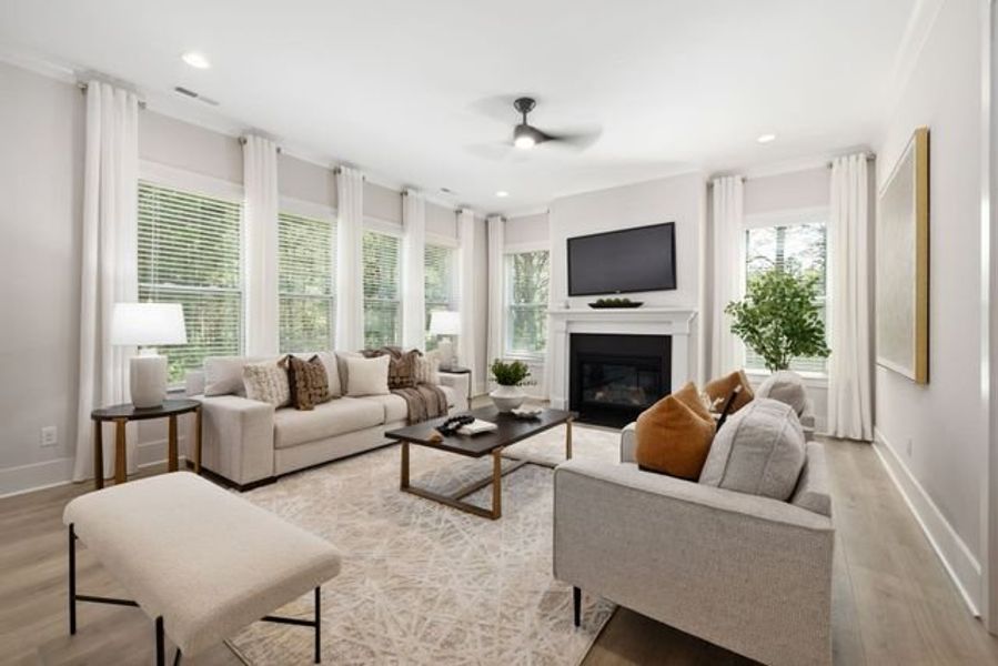 Representative furnished interior of a home built from the Kemp by True Homes in Heritage Hall, Statesville (Image 8). Representative furnished interior of a home built from the Kemp by True Homes in Heritage Hall, Statesville (Image 8).