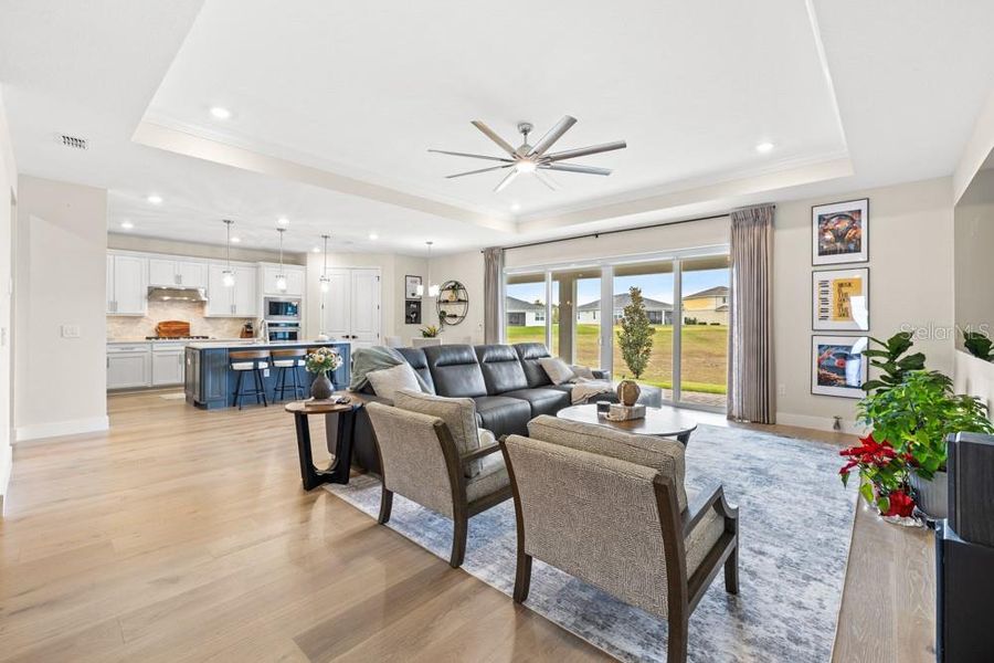 Furnished interior view inside a new home in Foothills Preserve, Mount Dora (Image 19).
