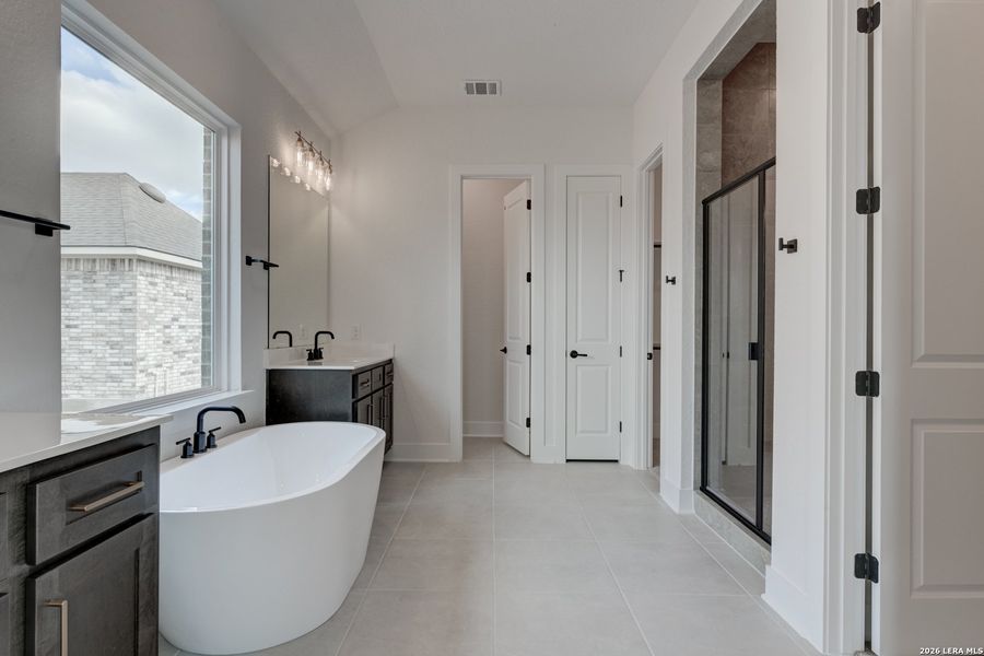 Furnished interior view inside a new home in Megan's Landing, Castroville (Image 9).