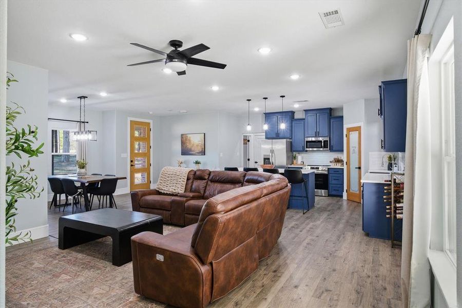 Furnished interior view inside a new home in , Emory (Image 12).