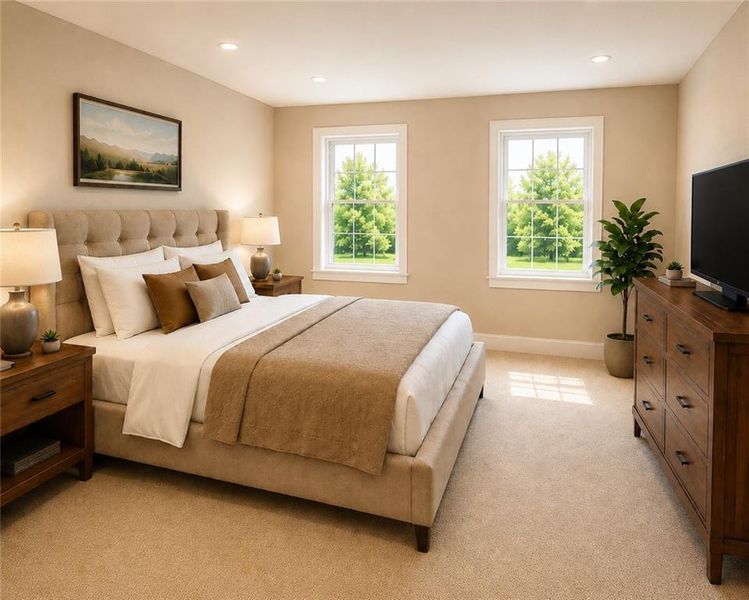 Furnished interior view inside a new home in , Emerson (Image 5).