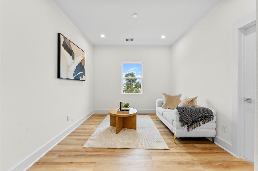 Furnished interior view inside a new home in , Houston (Image 14).