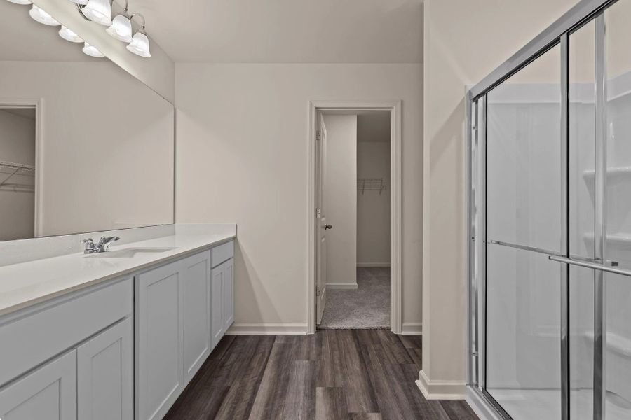 Representative furnished interior of a home built from the Beacon by Starlight Homes in Wilson's Walk, Clayton (Image 15).