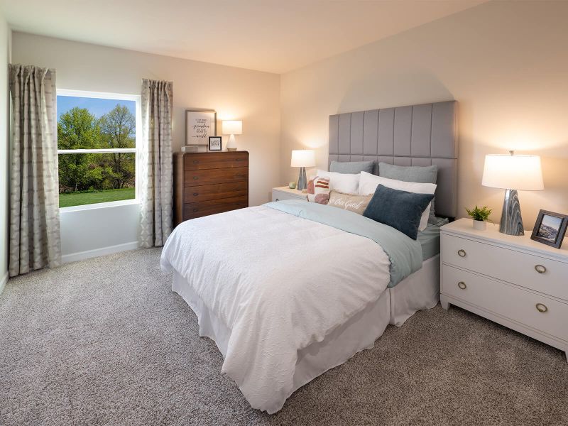 Furnished interior view inside a new home in Maxwell Commons, Easley (Image 7).