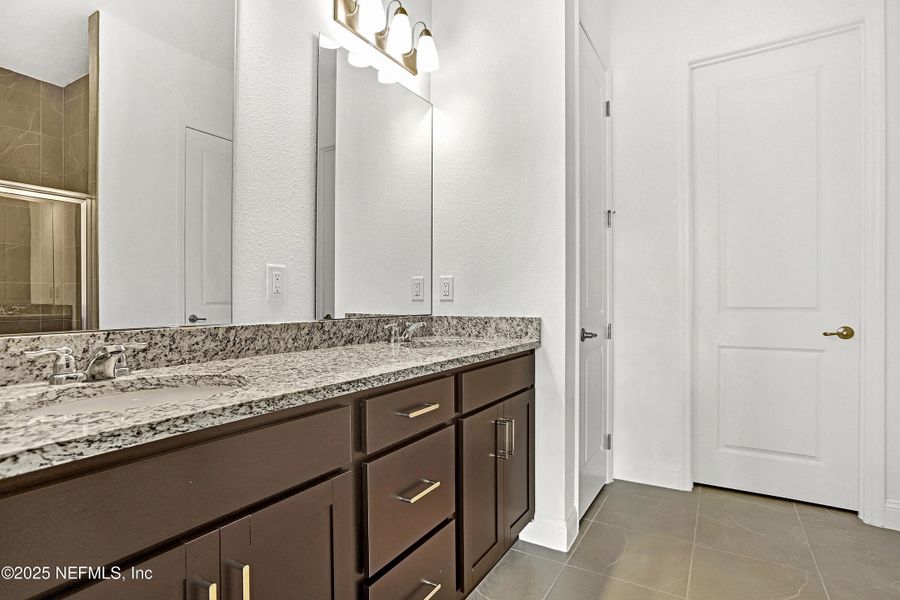 Furnished interior view inside a new home in Everlake at Mandarin, Jacksonville (Image 15).