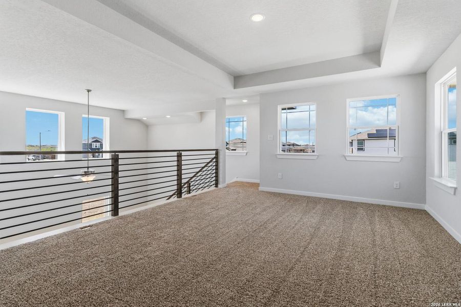 Spacious, unfurnished interior of a new home in Katzer Ranch, Converse (Image 27). Spacious, unfurnished interior of a new home in Katzer Ranch, Converse (Image 27).