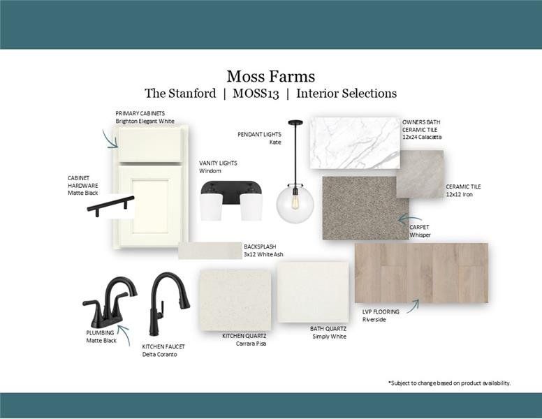 Sample of building materials used in homes in Moss Farm, White House (Image 46).