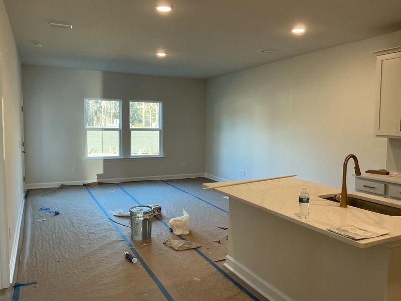 In-progress construction of a new home in Hammock Walk at Nexton, Summerville, SC (Image 34).