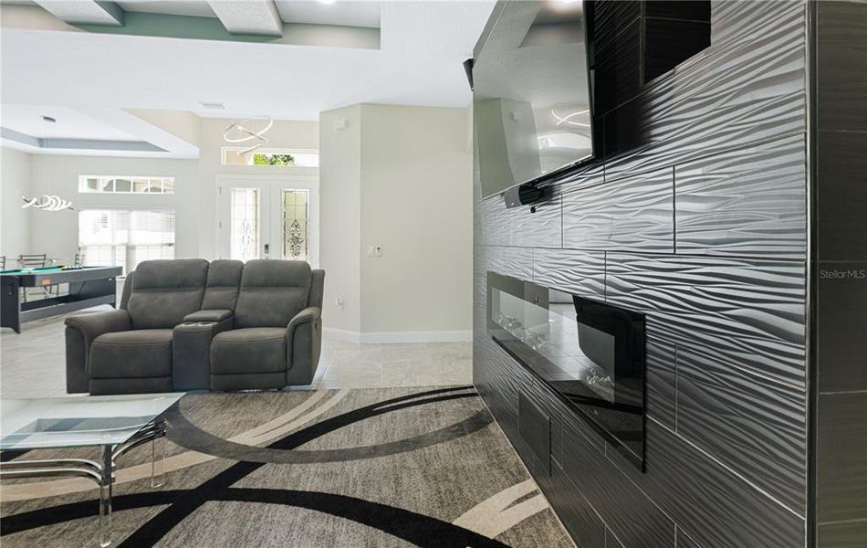 Furnished interior view inside a new home in , Palm Coast (Image 30).