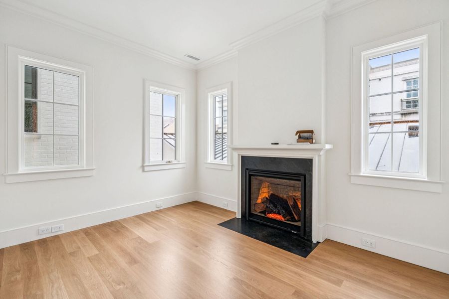 Furnished interior view inside a new home in , Charleston (Image 5).