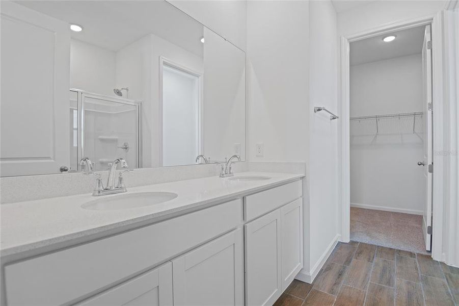 Furnished interior view inside a new home in Seasons at Shores of Lake Dell, Dundee (Image 3).