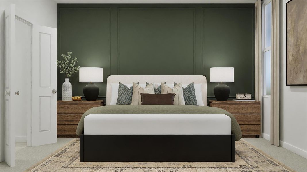 Furnished interior view inside a new home in , Copperas Cove (Image 8).