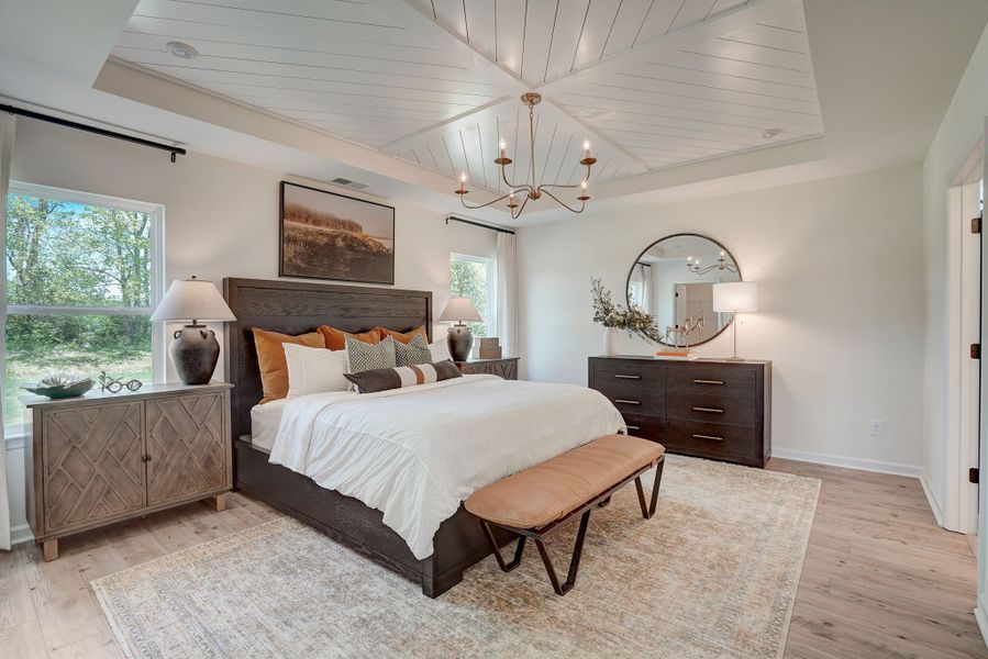Furnished interior view inside a new home in Jackson Hills, Clarksville (Image 14).