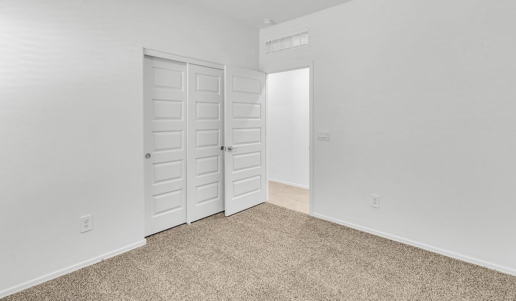 Spacious, unfurnished interior of a new home in Coronet at Gladden Farms, Marana (Image 19). Spacious, unfurnished interior of a new home in Coronet at Gladden Farms, Marana (Image 19).