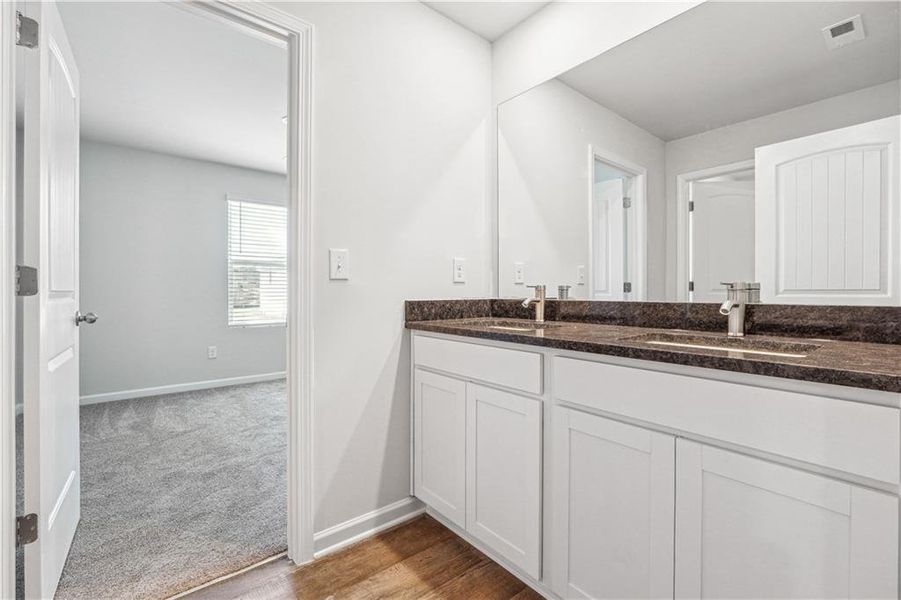 Furnished interior view inside a new home in Conner Springs, Social Circle (Image 8).