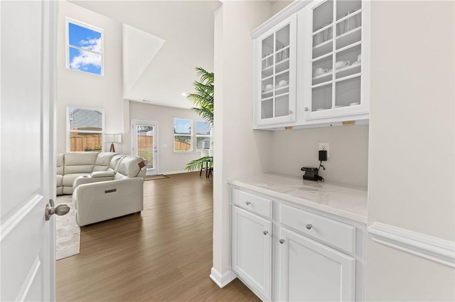 Furnished interior view inside a new home in , Canton (Image 33). Furnished interior view inside a new home in , Canton (Image 33).