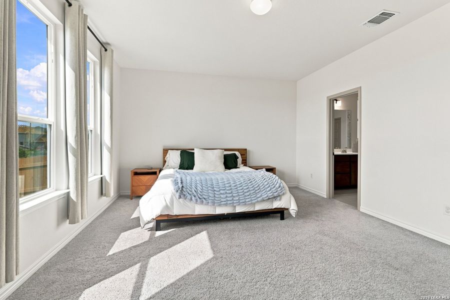 Furnished interior view inside a new home in , San Antonio (Image 15).