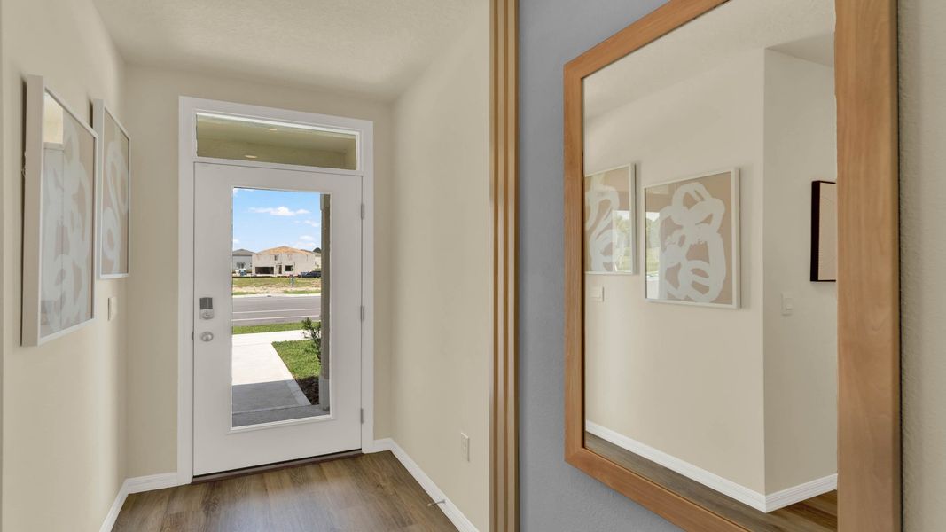 Spacious, unfurnished interior of a new home in Crossroads at Kelly Park, Apopka (Image 20).