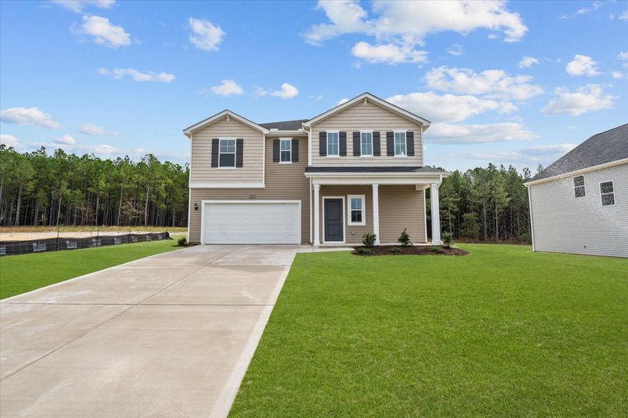 2,266sf New Home in Aberdeen, NC.  - Slide 1