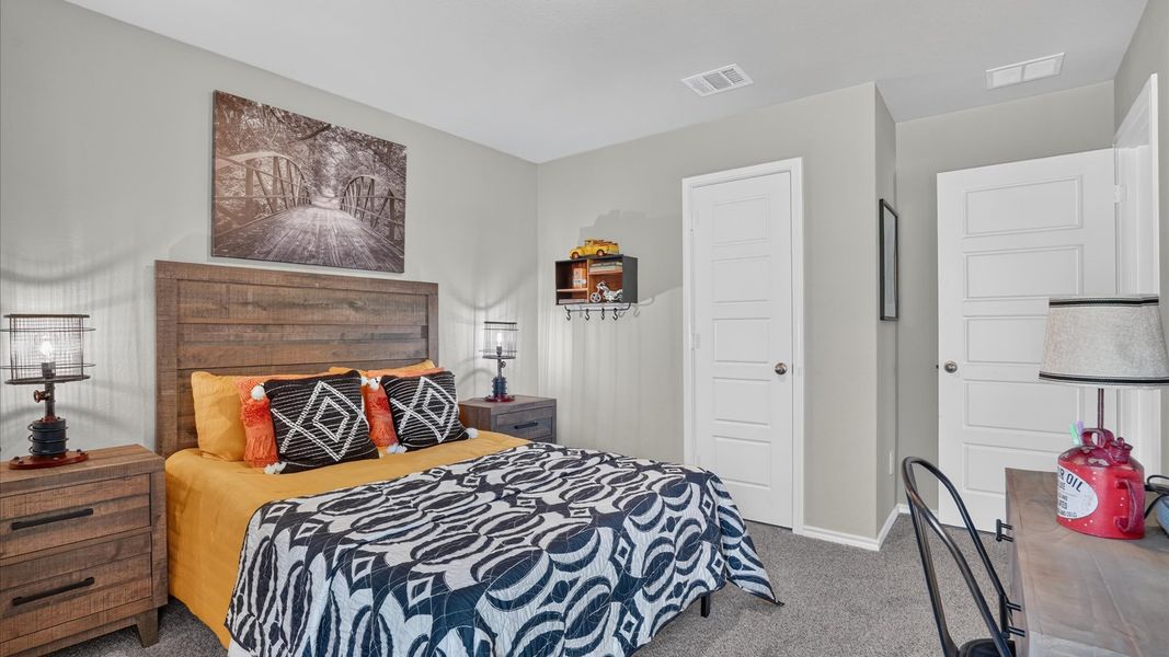 Furnished interior view inside a new home in Townes Landing, Fort Worth (Image 38).