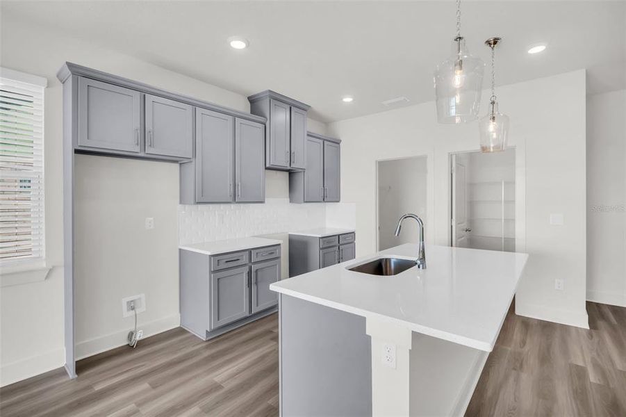Furnished interior view inside a new home in Emerald Fields, Hudson (Image 12).