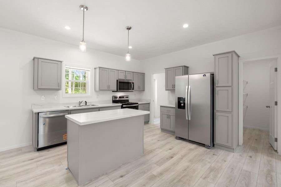 Furnished interior view inside a new home in , Cottageville (Image 5).