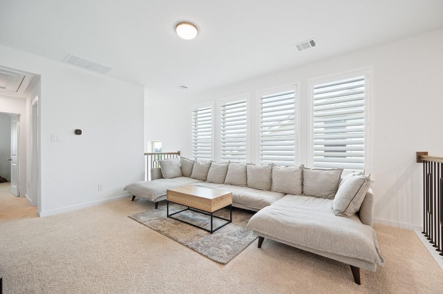 Furnished interior view inside a new home in Brookewater, Rosenberg (Image 33).