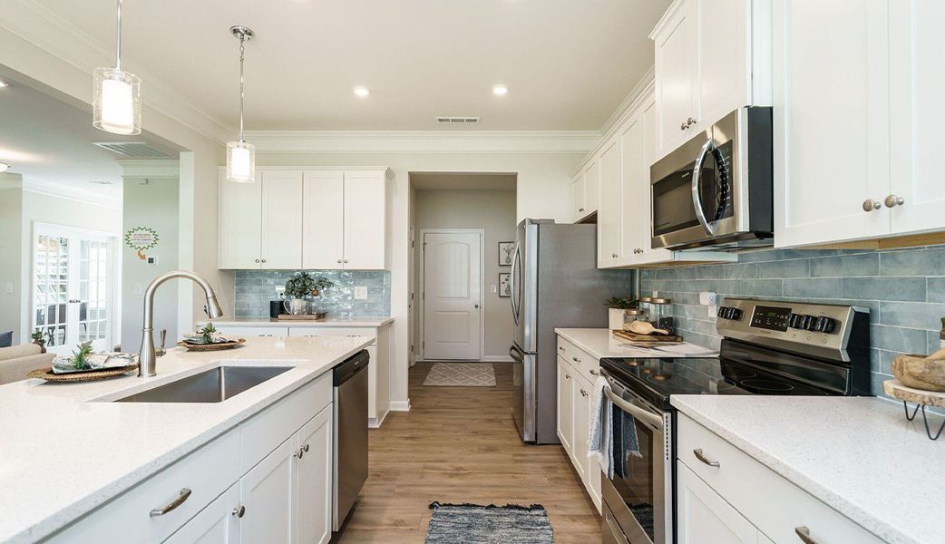 *This is a marketing photo. A modeled version of the Lancaster plan.*