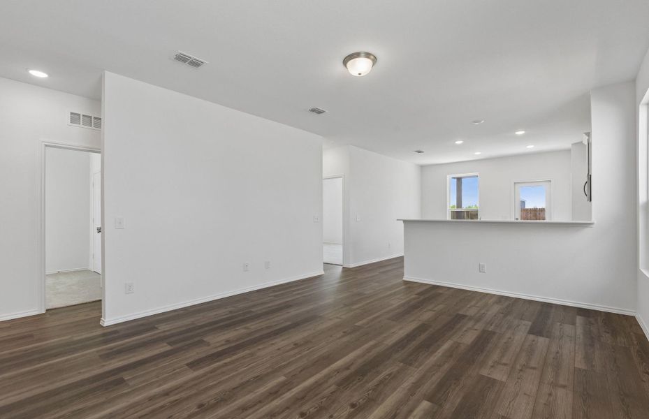 Representative unfurnished interior of a home built from the Adams by Centex in Clearhaven, Princeton (Image 15). Representative unfurnished interior of a home built from the Adams by Centex in Clearhaven, Princeton (Image 15).