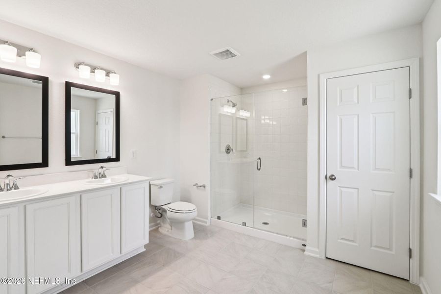 Furnished interior view inside a new home in Copper Ridge, Jacksonville (Image 9).