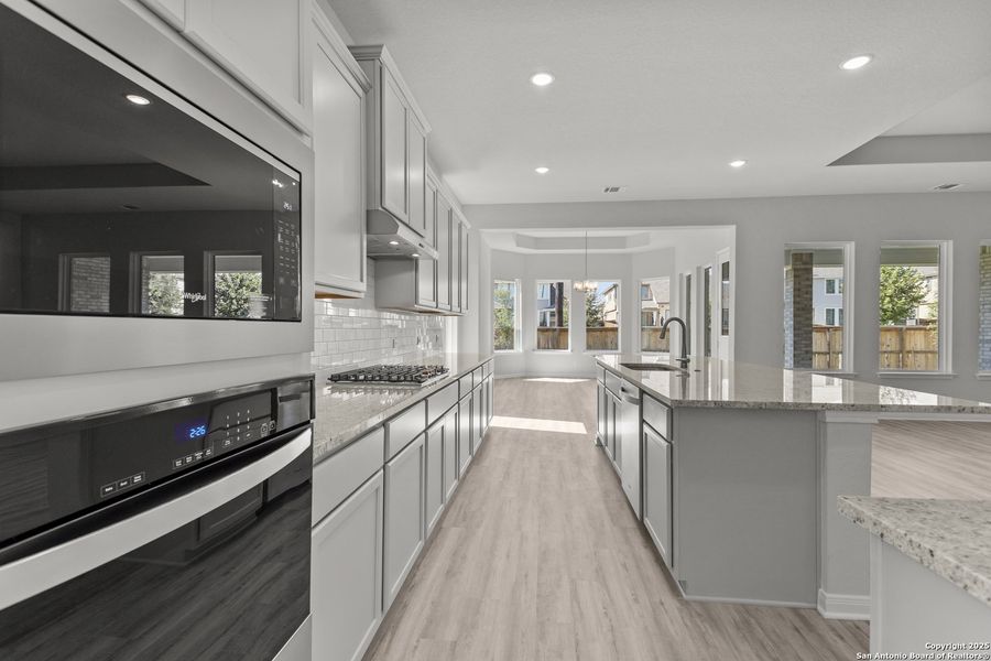 Furnished interior view inside a new home in Stillwater Ranch 60', San Antonio (Image 6).