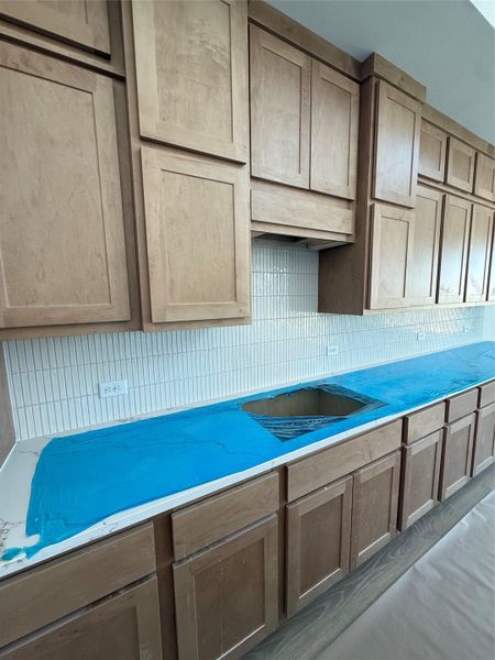 In-progress construction of a new home in Goodnight Ranch, Austin, TX (Image 11).