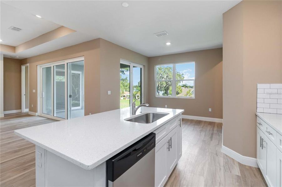 Furnished interior view inside a new home in , Clermont (Image 10).