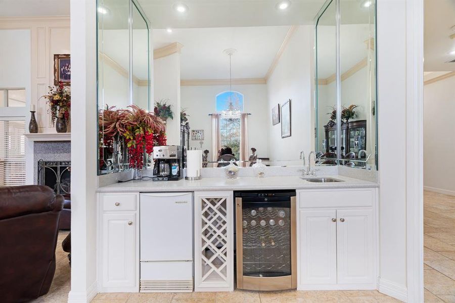 Furnished interior view inside a new home in , Powderly (Image 5).
